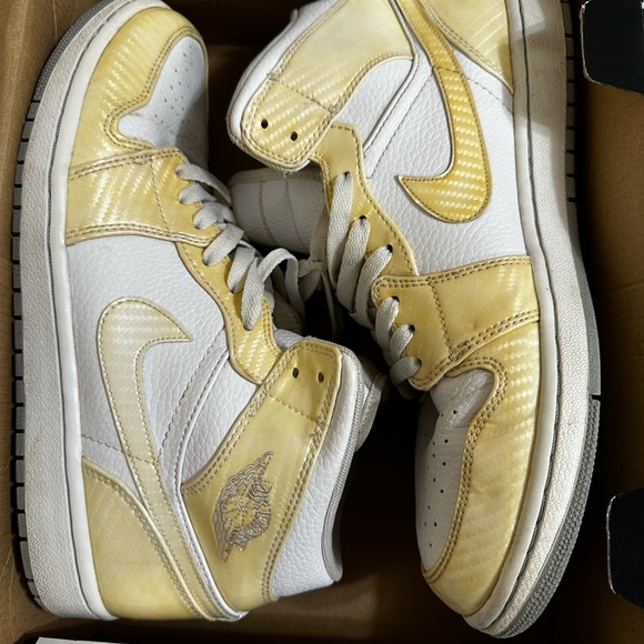 Air Jordan 1 Phat White Wolf Grey White/Wolf Grey-White - Picture 10 of 11